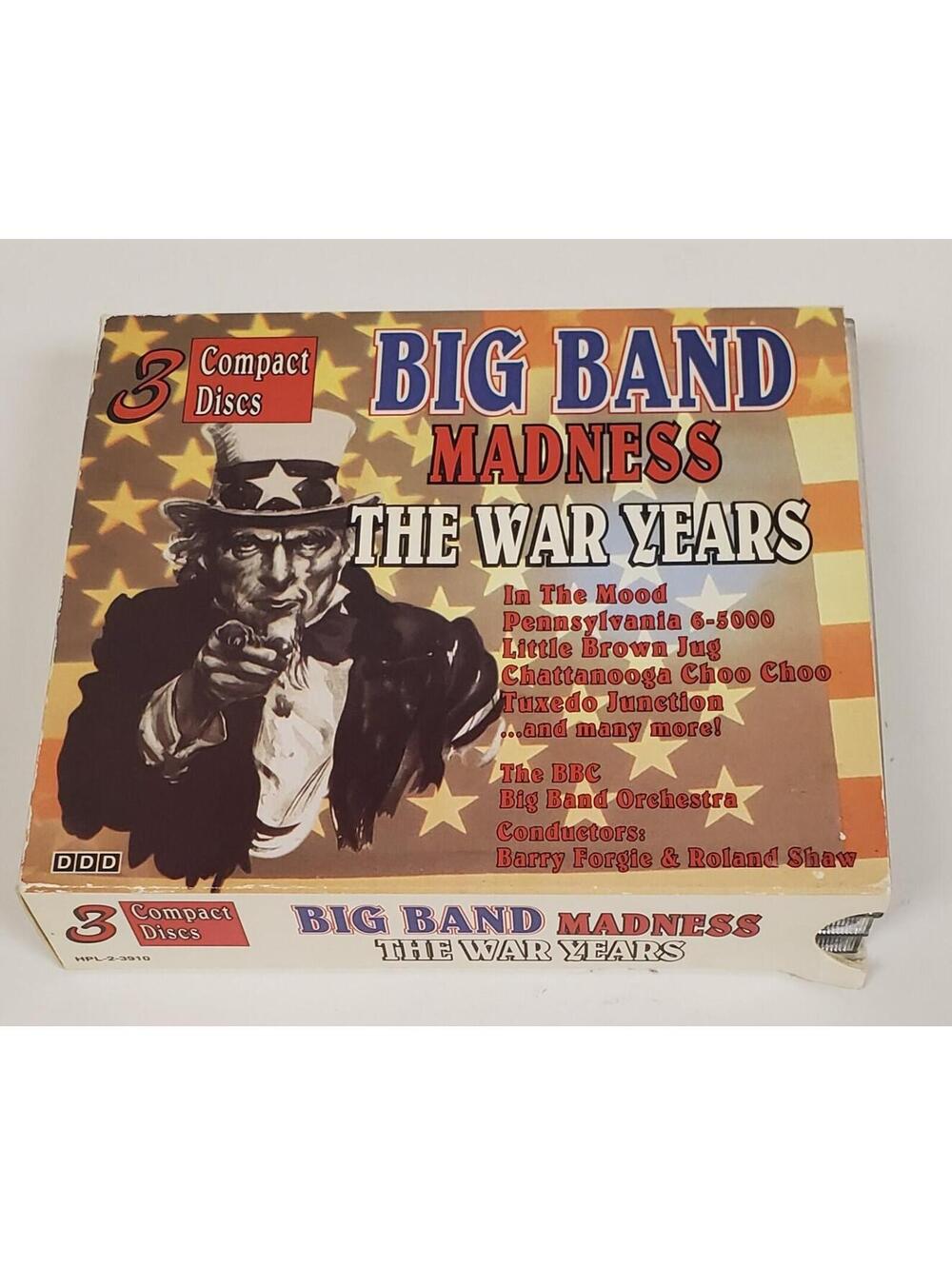 Big Band Madness The War Years 3-CD Box Set BBC Orchestra Swing WWII Era